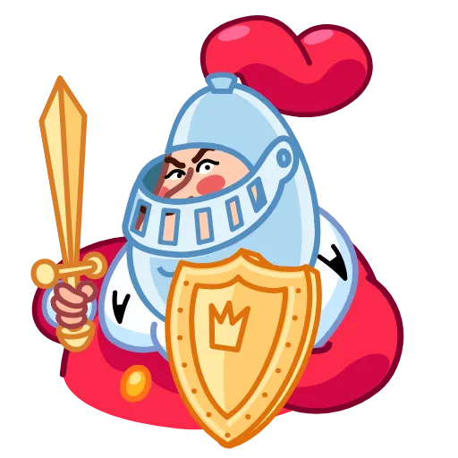 🗡 Стикер «King» для Telegram