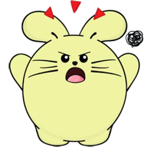 😠 Стикер «Fat Rabbit Farm» для Telegram