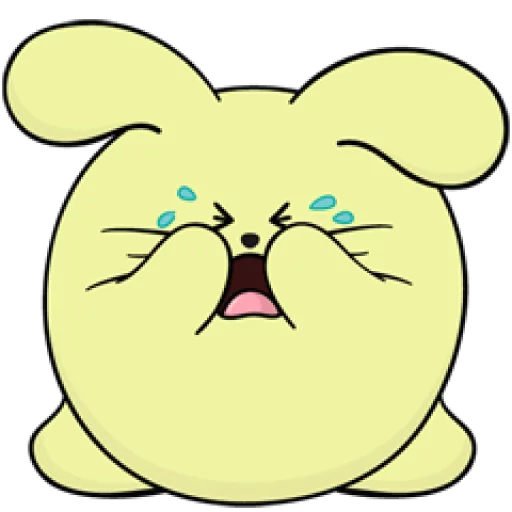 😢 Стикер «Fat Rabbit Farm» для Telegram