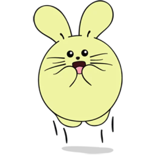 😮 Стикер «Fat Rabbit Farm» для Telegram