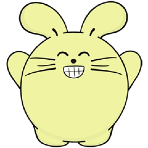 😁 Стикер «Fat Rabbit Farm» для Telegram