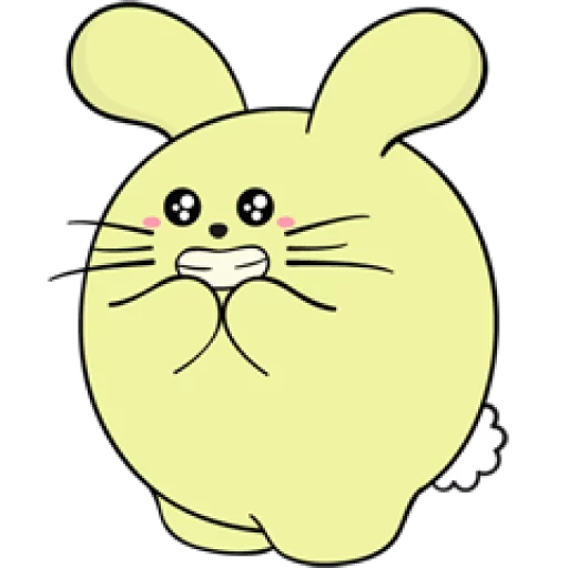😃 Стикер «Fat Rabbit Farm» для Telegram