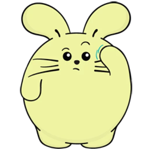 😕 Стикер «Fat Rabbit Farm» для Telegram