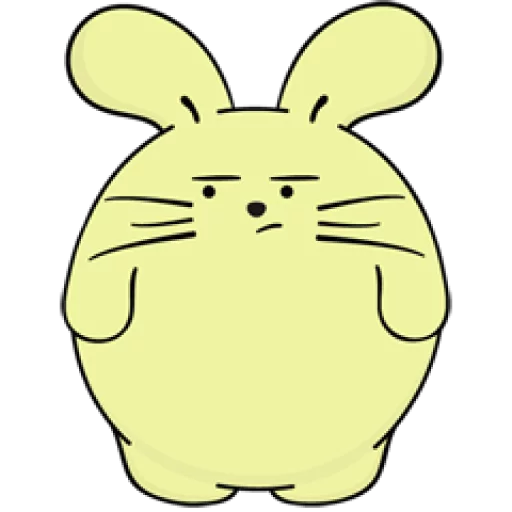 😑 Стикер «Fat Rabbit Farm» для Telegram