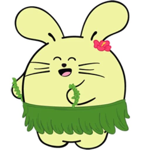 😊 Стикер «Fat Rabbit Farm» для Telegram