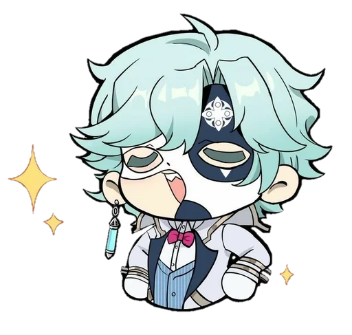 💫 Стикер «Fatui Genshin Impact» для Telegram