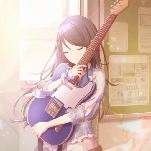 🎸 Стикер «Hoshino Ichika» для Telegram