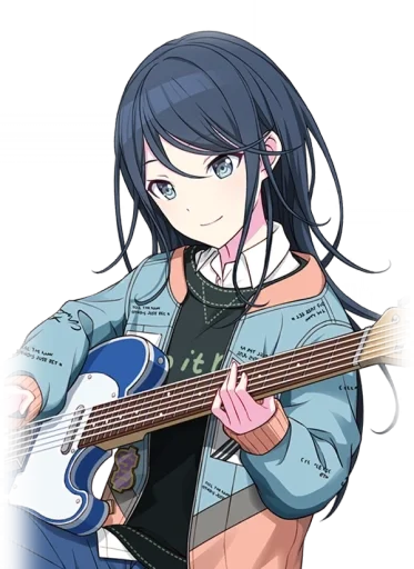 🎸 Стикер «Hoshino Ichika» для Telegram
