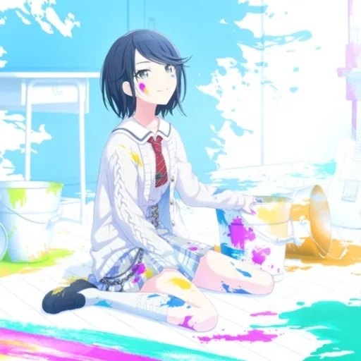 🎸 Стикер «Hoshino Ichika» для Telegram