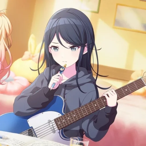 🎸 Стикер «Hoshino Ichika» для Telegram