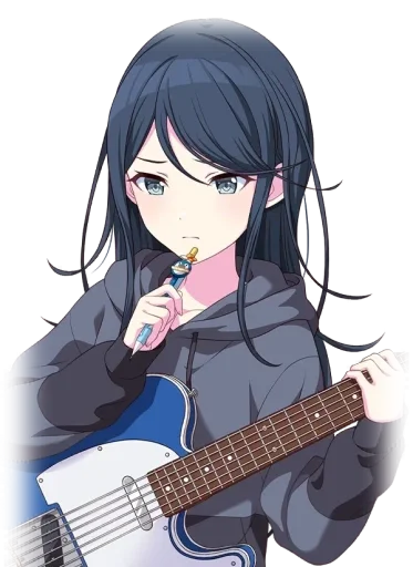 🎸 Стикер «Hoshino Ichika» для Telegram