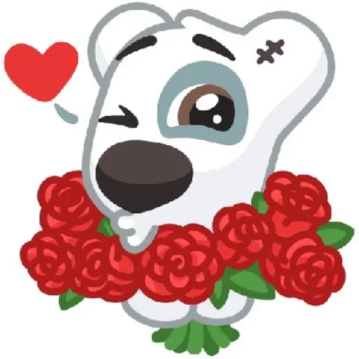 💐 Стикер «любимое» для Telegram
