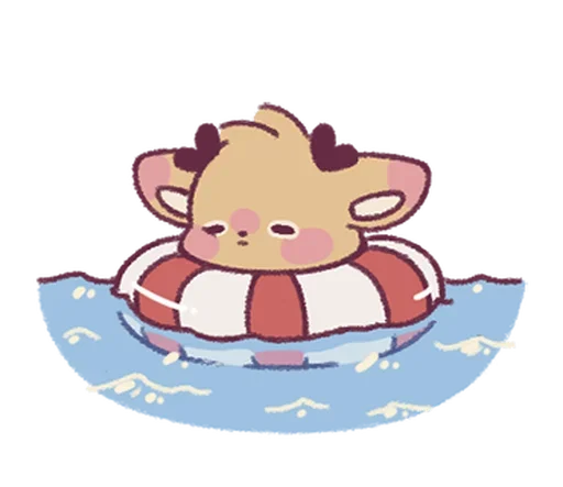 🏊‍♂ Стикер «любимое» для Telegram