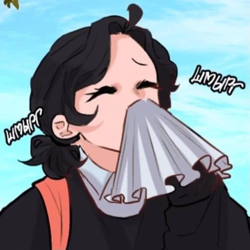 🌟 Стикер «Пойдем гулять» для Telegram