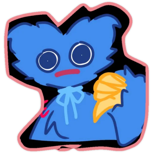 👎 Стикер «Хаги Ваги И Киси Миси» для Telegram