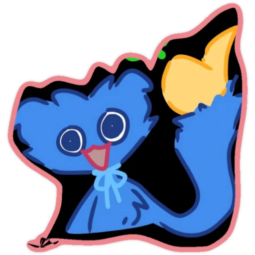 👍 Стикер «Хаги Ваги И Киси Миси» для Telegram