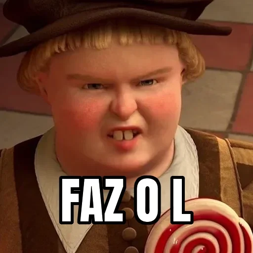🤨 Стикер «Faz o L» для Telegram