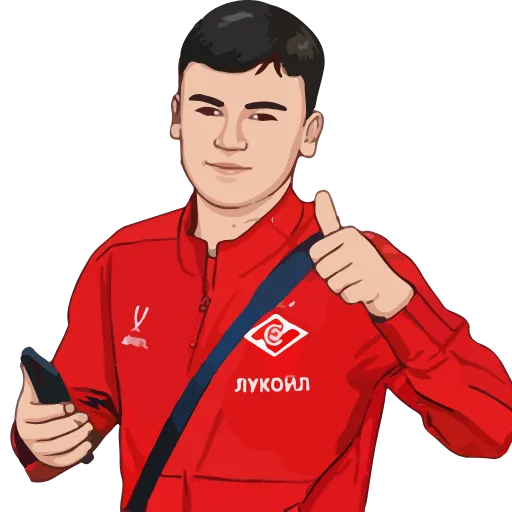 👍 Эмодзи «FC SPARTAK» для Telegram