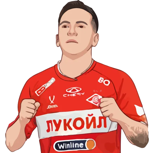 💪 Эмодзи «FC SPARTAK» для Telegram