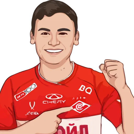 💪 Эмодзи «FC SPARTAK» для Telegram