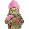 🧖‍♀️ Эмодзи «Fcking Cats» для Telegram