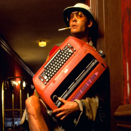 🎺 Стикер «FEAR and LOATHING» для Telegram