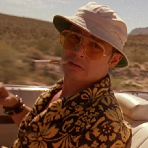 🙁 Стикер «FEAR and LOATHING» для Telegram