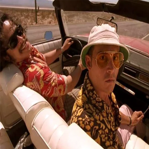 😐 Стикер «FEAR and LOATHING» для Telegram