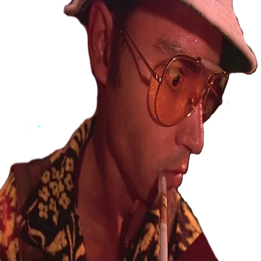😵 Стикер «FEAR and LOATHING» для Telegram