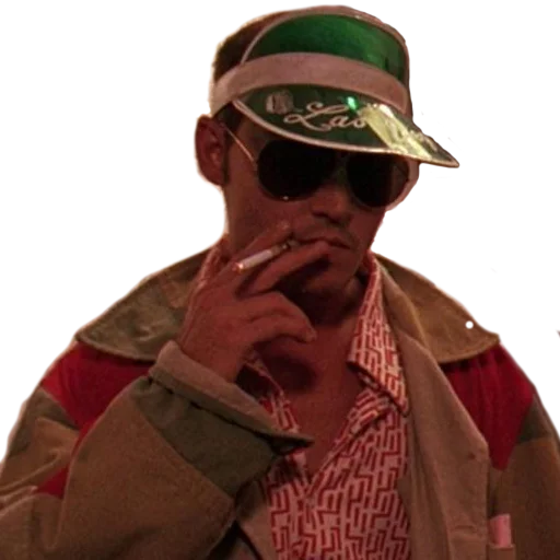 😎 Стикер «FEAR and LOATHING» для Telegram