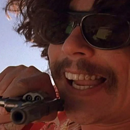 😎 Стикер «FEAR and LOATHING» для Telegram