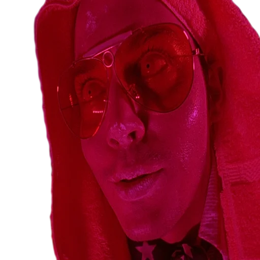 👺 Стикер «FEAR and LOATHING» для Telegram