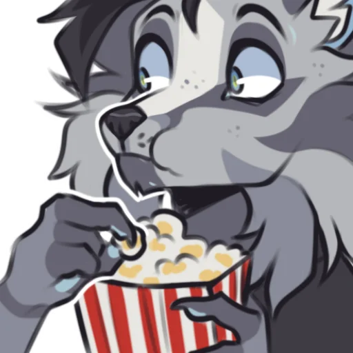 🍿 Стикер «Tay and friends» для Telegram