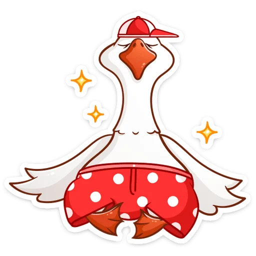 🧘‍♀ Стикер «Федька в плавках» для Telegram