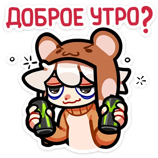 🥱 Стикер «Федя» для Telegram
