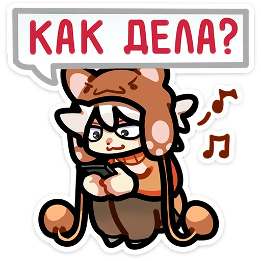 👋 Стикер «Федя» для Telegram