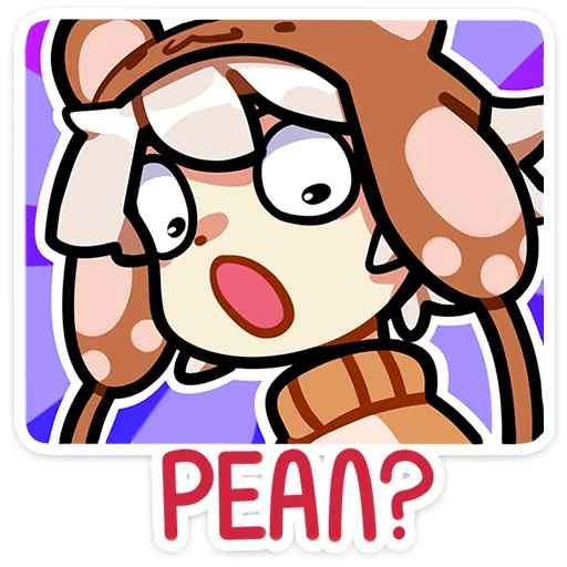 😳 Стикер «Федя» для Telegram