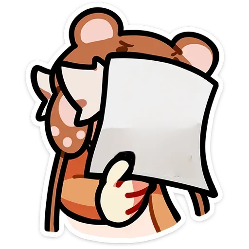 🗿 Стикер «Федя без надписей» для Telegram