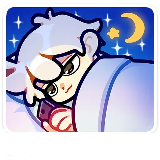 😴 Стикер «Федя без надписей» для Telegram
