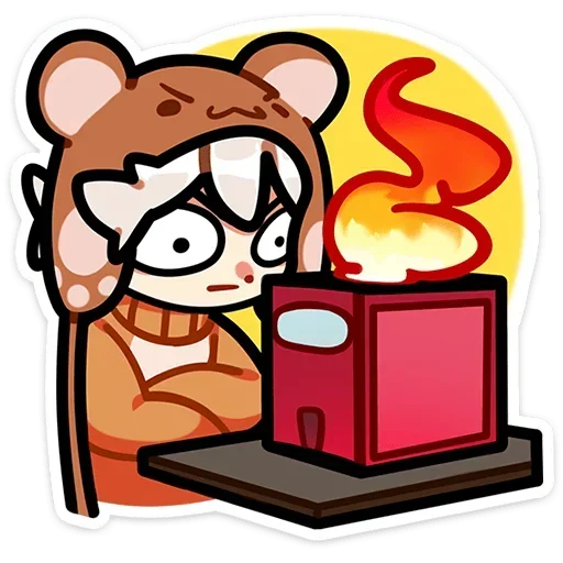 🔥 Стикер «Федя без надписей» для Telegram