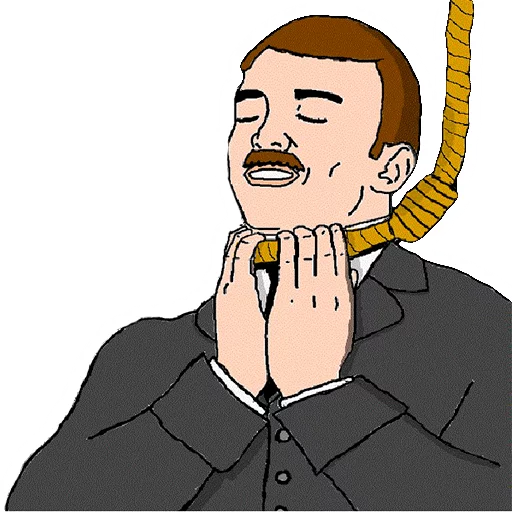 😌 Стикер «feels good man» для Telegram