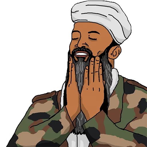 😌 Стикер «feels good man» для Telegram