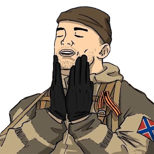 😌 Стикер «feels good man» для Telegram