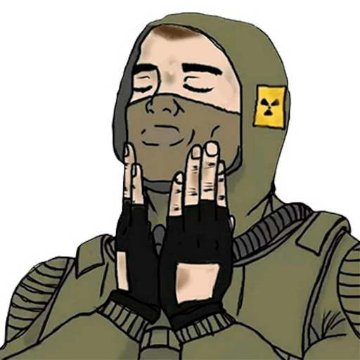 😌 Стикер «feels good man» для Telegram