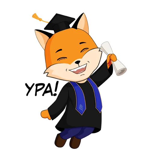 👱‍♀ Стикер «FefuFOX» для Telegram