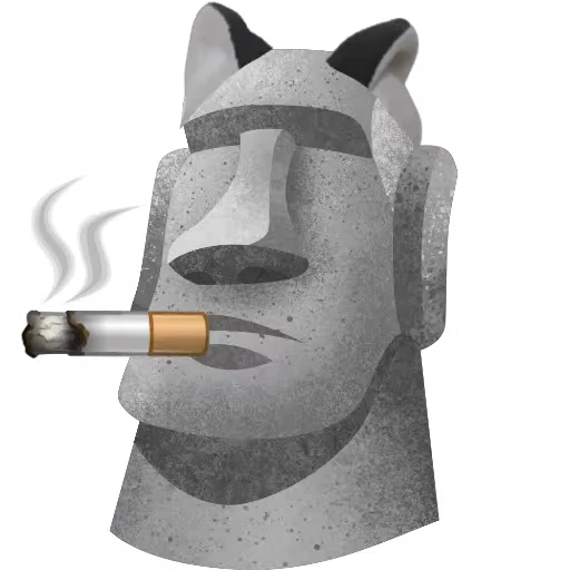 🗿 Стикер «Feifiu» для Telegram
