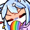 🤢 Эмодзи «૮꒰ ｡っ -｡꒱ఎ ⃝ ⊹ ◜» для Telegram