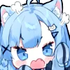 😠 Эмодзи «૮꒰ ｡っ -｡꒱ఎ ⃝ ⊹ ◜» для Telegram