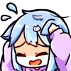 😓 Эмодзи «૮꒰ ｡っ -｡꒱ఎ ⃝ ⊹ ◜» для Telegram