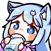 🥛 Эмодзи «૮꒰ ｡っ -｡꒱ఎ ⃝ ⊹ ◜» для Telegram